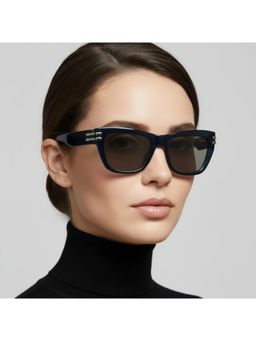 Vintage - Women Loeve Grey Lens Sunglasses (53)