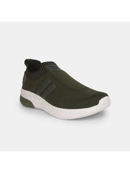 North Star - Olive Men Slip-On Sports Running Shoes