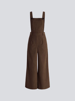 Cider - Corduroy Wide Leg Jumpsuit