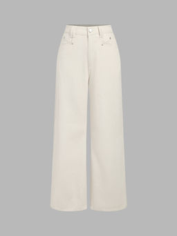 Cider - Denim High Waist Wide Leg Jeans