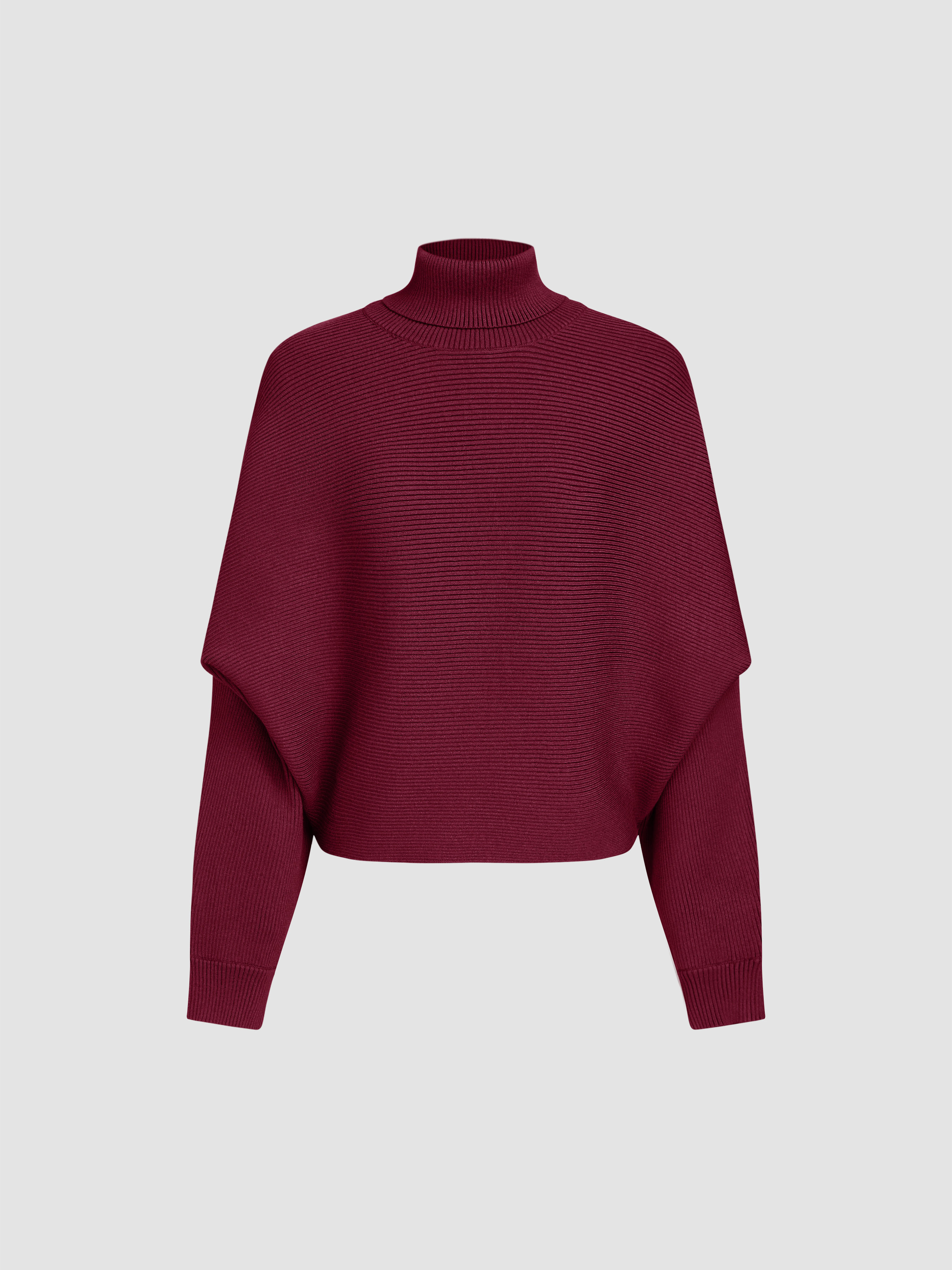 cider Solid Turtleneck Sweater-picture-27