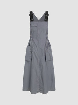 Cider - Cargo Drawstring Midi Dress