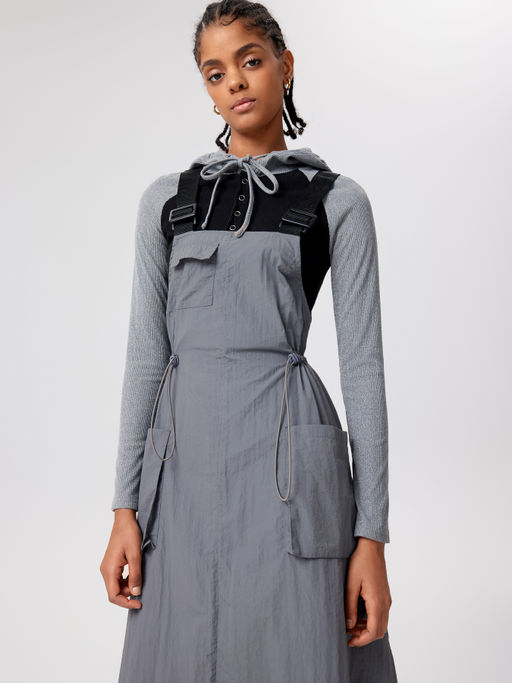 Buy Cider Cargo Drawstring Midi Dress (XS) Online Buy Cider Cargo Drawstring Midi Dress (XS) Online