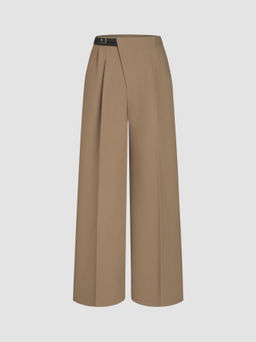 Cider - Mid Rise Belted Straight Leg Trousers