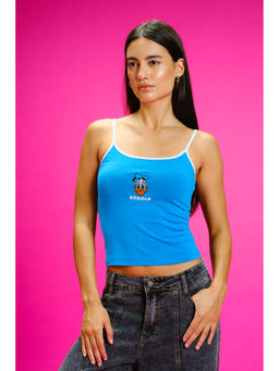 Bonkers Corner - Blue Happy Donald Cami Top