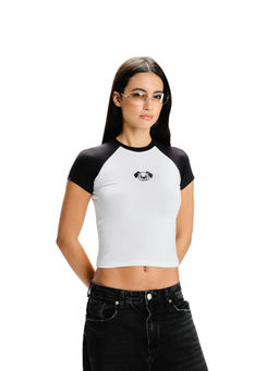 Bonkers Corner - Pawsy Raglan Sleeves Baby T-Shirt