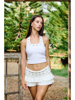 Bonkers Corner - Ring Halter Tank Top