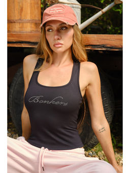 Bonkers Corner - Crystal Script Tank Top