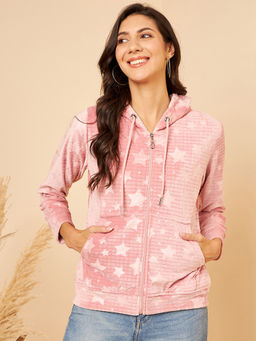 Modeve - Womens Pink Full Sleeve Winter Jacket