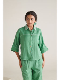 ROHO - Arlo Short Green Shirt