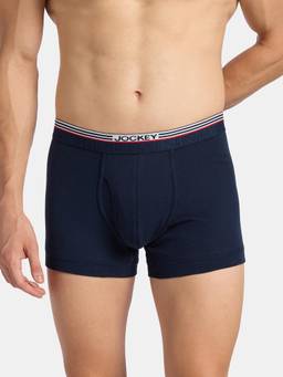 Jockey - UI22 Men Super Combed Cotton Rib Trunk-Navy