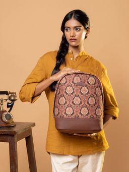 Zouk - Women Brown Mini Backpack