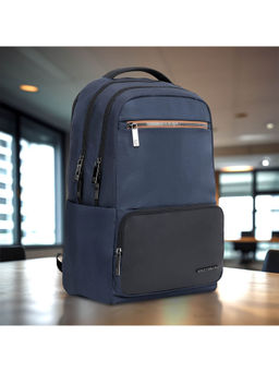 Red Tape - Navy Blue 16 Inch Laptop Backpack for Men & Women (L)