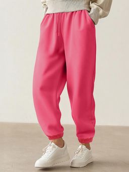 Bewakoof - Air 1.0 Women's Pink Oversized Joggers