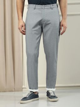 CRIMSOUNE CLUB - Men'S Grey Knitted Trousers