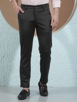 CRIMSOUNE CLUB - Men'S Black Knitted Trousers