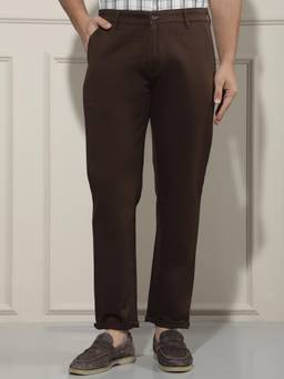 CRIMSOUNE CLUB - Men'S Brown Trousers