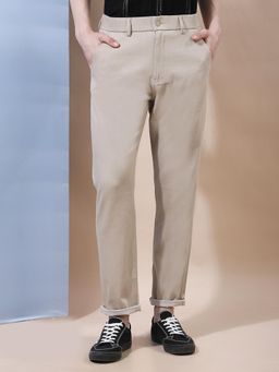 CRIMSOUNE CLUB - Men'S Beige Trousers