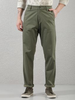 CRIMSOUNE CLUB - Men'S Olive Trousers