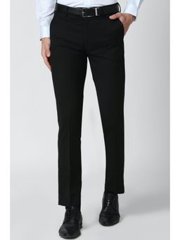 Peter England - Men Black Formal Trouser