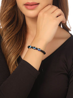 NVR - Evil Eye Black Thread Bracelet