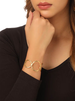 NVR - Adjusted Gold Plated Cuff