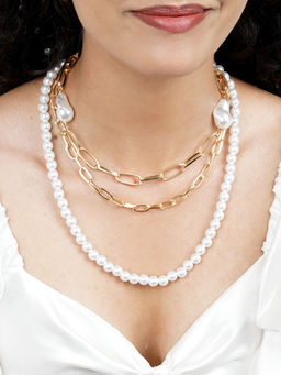 Joker and Witch - Joker & Witch Triple Tallula Gold Layered Necklace