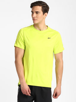 Reebok - Wor Ss Tech Tee Yellow Training T-shirt
