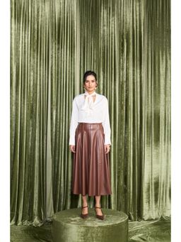 STTAVOSS - Brown Juno Skirt