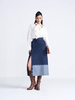 STTAVOSS - Navy Blue Rebel Skirt