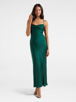 Forever New - Green Blair Back Detail Maxi Dress