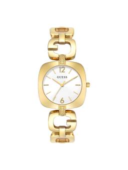 Guess - Women Bejewelled White Dial Analog Watch - U1441L2M (M)