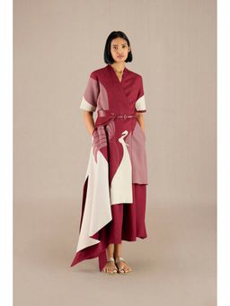 AMPM - Naila Wine Co-Ord Set