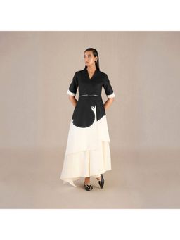 AMPM - Safa Multicolor Jacket with Skirt and Belt