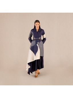 AMPM - Serena Purple Jacket with Skirt and Belt