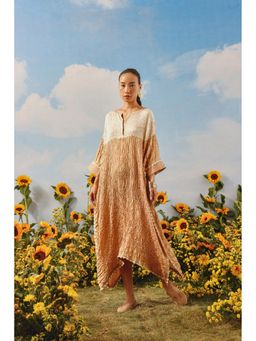 Twenty Nine - Peach Shibori Bandhani Shirt Dress