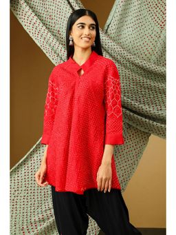 Twenty Nine - Crushed Bandhani Flared Top