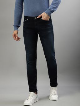 GANT - Men Blue Washed Extra Slim Fit Jeans