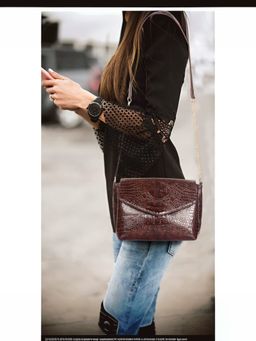The Clownfish - Dark Brown Annabelle Sling Bag For Women