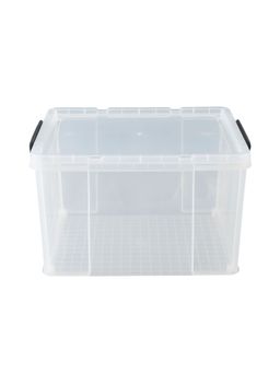 UMAI - Storage Box with Lid & Double Side Handles Transparent