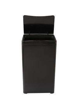 UMAI - Stainless Steel Dustbin with Lid 42L Automatic Smart Sensor Black