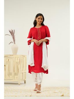 Indy Raaga - Lakshmana Straight Embroidered Kurta