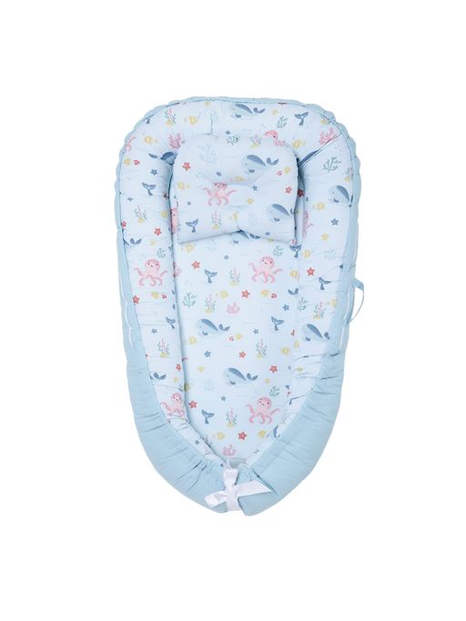 Haus & Kinder Blue Printed Kids Sleeping Bag