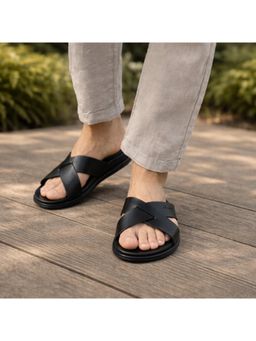 Florsheim - Men Black Sandals - Marvin