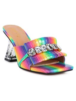 London Rag - Women Multi-Color Block Heels