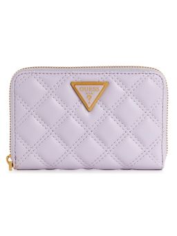 Guess - Womens Lavender Pu Quilted Wallet