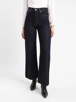 Levi's - Women Navy Blue Solid Loose Fit Jeans