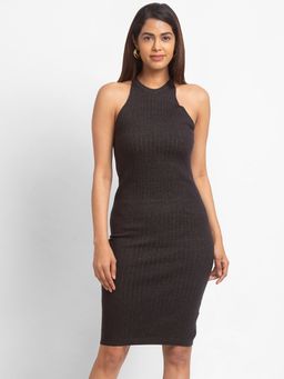 Globus - Black Stripes Bodycon Dress