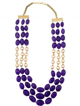 Joules By Radhika - Onyx Necklace
