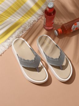GNIST - Flatform Grey Wedges Heels